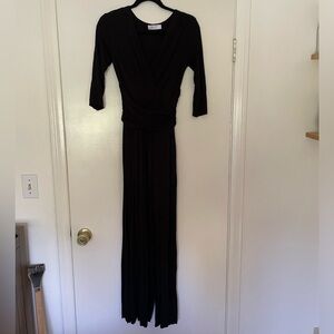 Bailey 44 black jersey jumpsuit